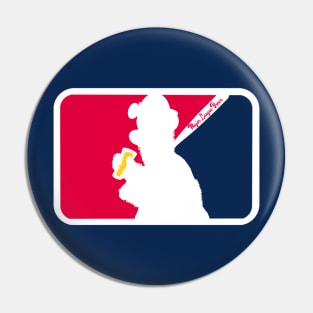 Blooper Mascot Major League Brews Pin