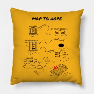 Map to Hope Pillow