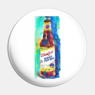 UTICA CLUB BEER Print from Original Watercolor Pin