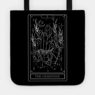 The Gemstone Card - White Version Tote