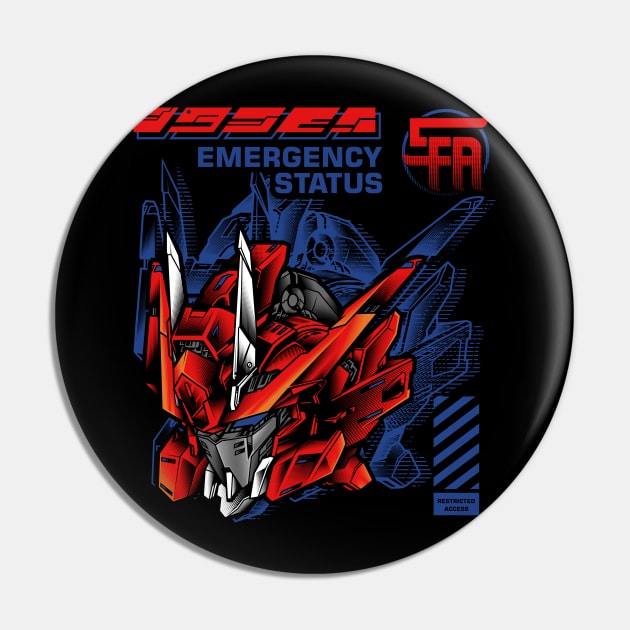 Mecha Gundam Pin by midthos