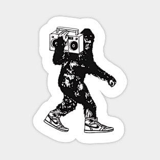 street walker bigfoot Magnet