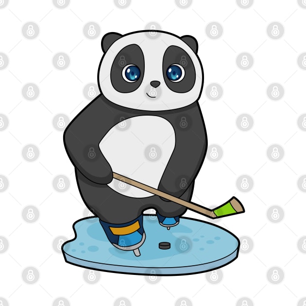 Panda Ice Hockey Ice hockey stick by Markus Schnabel