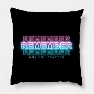Remember Pillow