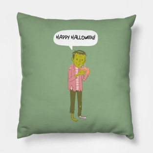 Happy Halloween from Mr. Zombie Pillow