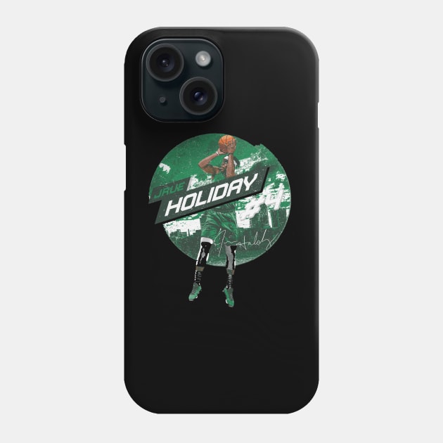 Jrue Holiday Boston City Emblem Phone Case by ClarityMacaws