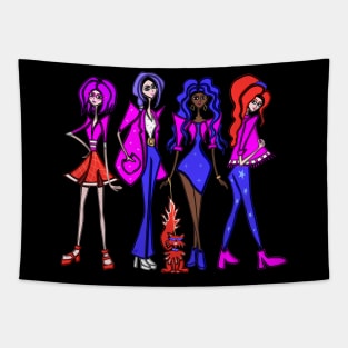 Pink Ladies Tapestry