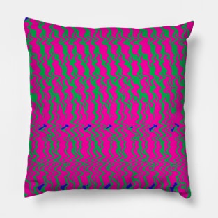 Pink zig zag Pillow