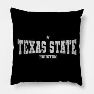 Houston Texas State Pillow