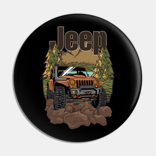 Jeep Adventure Lovers Pin