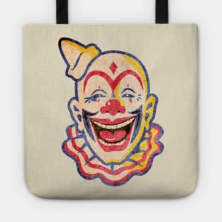 vintage circus clown Tote