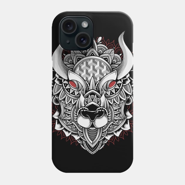Year of the Ox Phone Case by GODZILLARGE