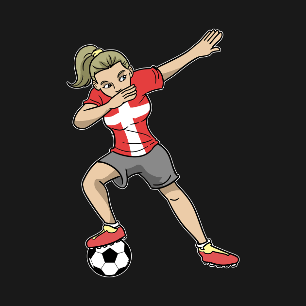 Soccer Denmark Soccer Player Girls by ModernMode