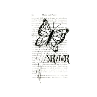 Survivor- black design T-Shirt