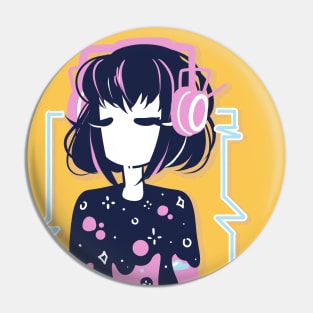 Feeling the Music Pin