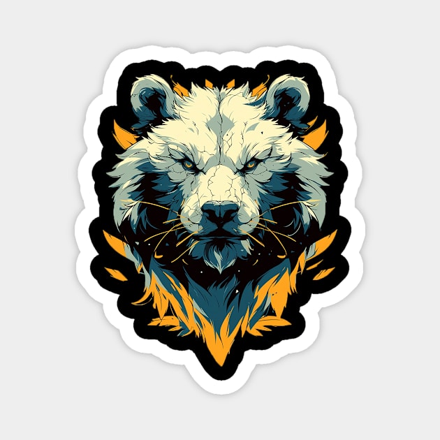 bear Magnet by sample the dragon