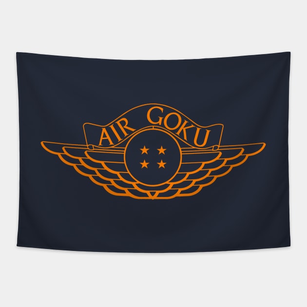 Air Goku 3 Tapestry by OtakuTeez