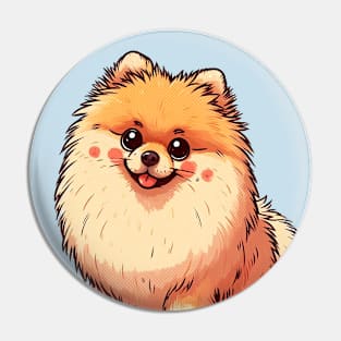 Cute Pomeranian Pin