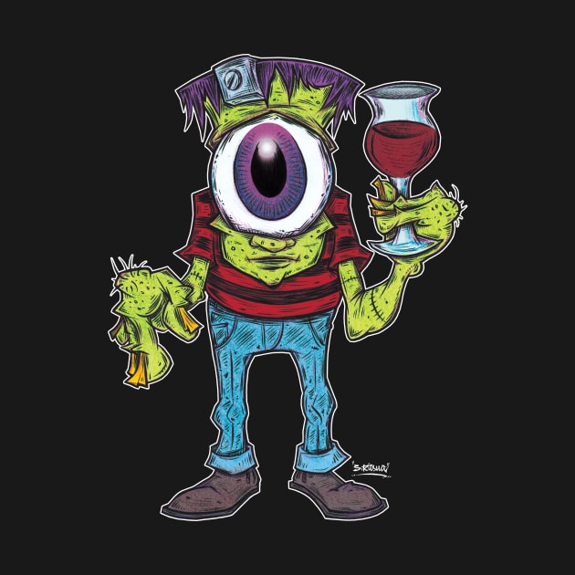 "Frankenwine!" by PheckArt