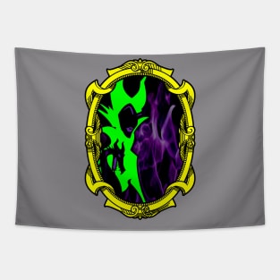 Maleficent Mirror Mirror Tapestry