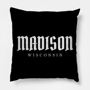 Madison, Wisconsin Pillow