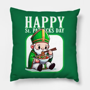 Saint Patrick ramen Pillow