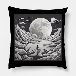 Full moon Pillow