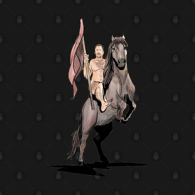 Nick Naked on a Horse by Gag On This