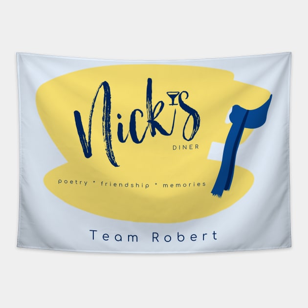 Nick's Diner - Fundraiser Design Tapestry by Stars Hollow Mercantile