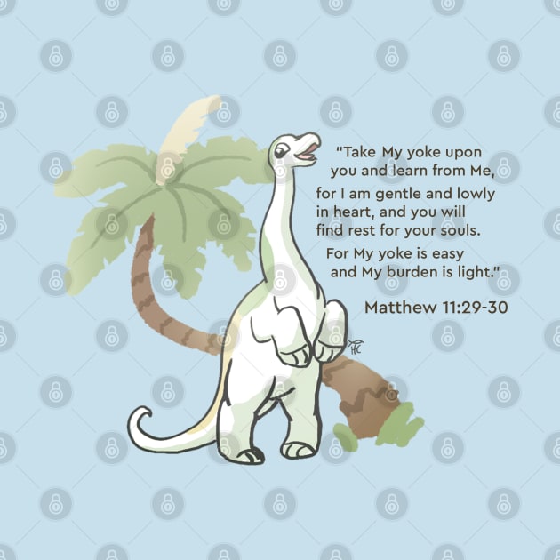 Brenton Brontosaurus Breathes by Pudica