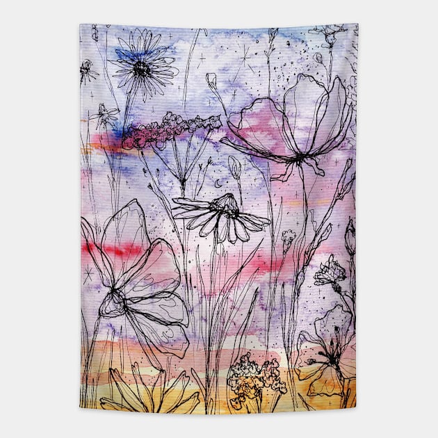 SUNRISE ON MEADOW Tapestry by Scent Of The Night Air