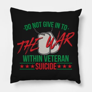 VETERAN: The War Within Pillow