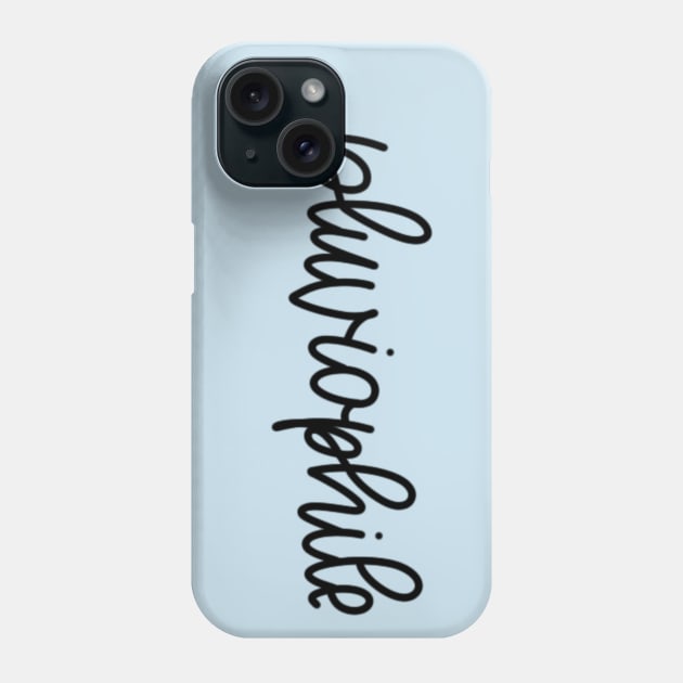 PLUVIOPHILE Phone Case by TheMidnightBruja