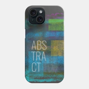 Modern abstract expressionist painting Phone Case