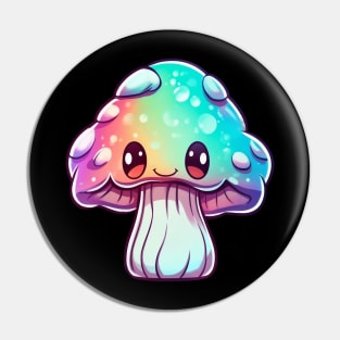 Cute Psychedelic Mushroom Pin
