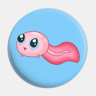 Red Tadpole Pin