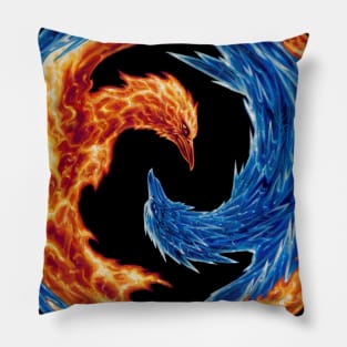 Fire and Ice Pillow