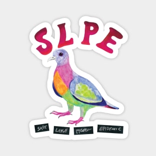 Salt Lake Pigeon Epidemic Band shirt Magnet