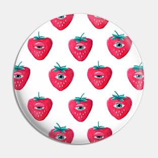 Cry Berry Pattern Pin