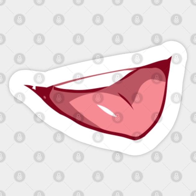 Cute Anime Smile Smile Sticker Teepublic