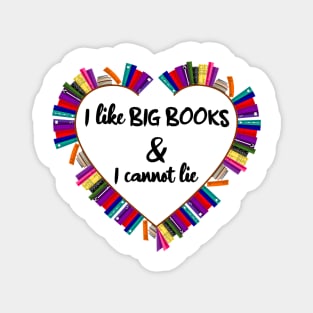 I Like Big Books Magnet