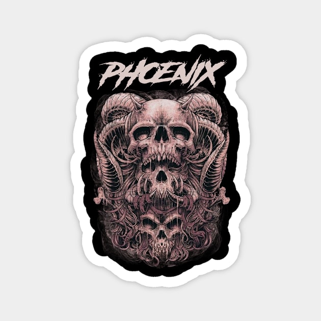 PHOENIX BAND Magnet by batubara.studio