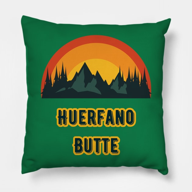 Huerfano Butte Pillow by Canada Cities