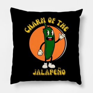 Charm of the Jalapeño Pillow