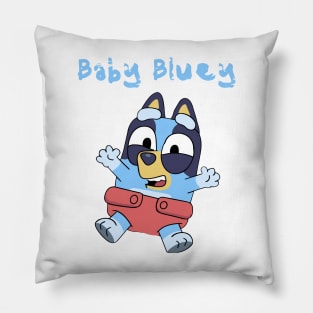 Baby Bluey Pillow