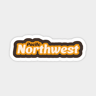 Pacific Northwest - 70's Vibes Magnet