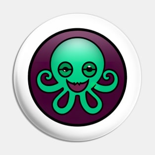 cthulhu smiley face Pin