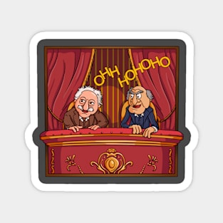 Statler and Waldorf Magnet