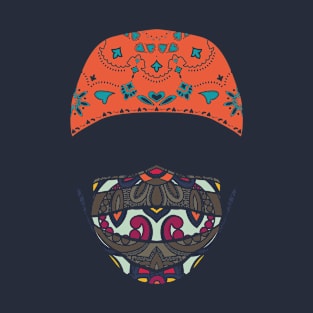 masked in paisley T-Shirt