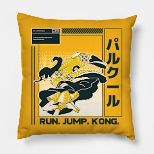 Run Jump Kong Parkour Pillow